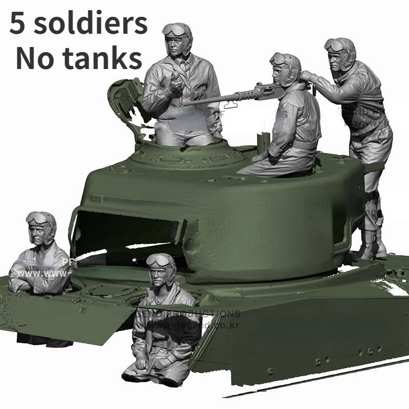 Model Kit Ww2 - 1/16 스케일 수지 바디 조립 모델