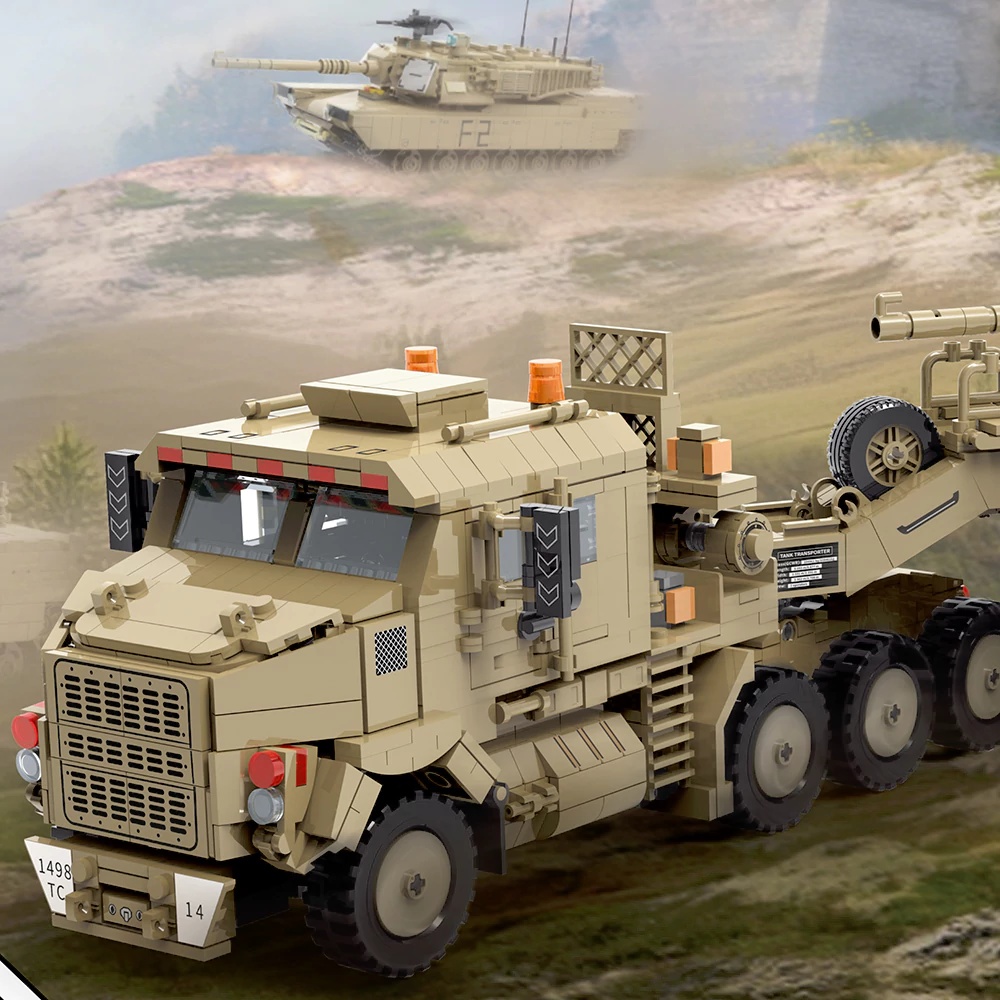 Model Kit Ww2 - 군사용 2차 세계대전 M1070 장갑차 조립
