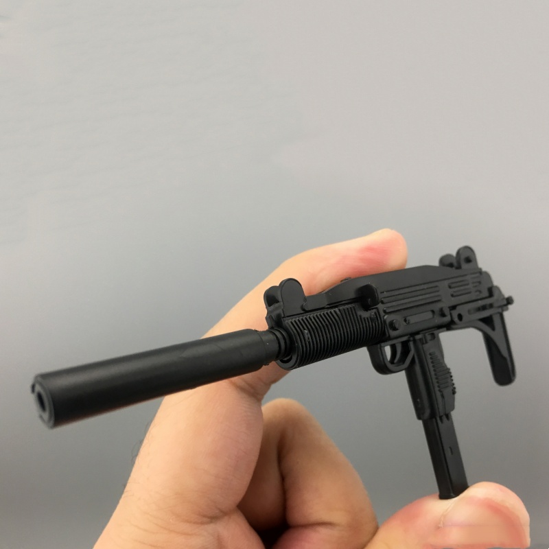 Model Kit Weapons - 1/6 스케일 우지 조립 플라스틱 모델