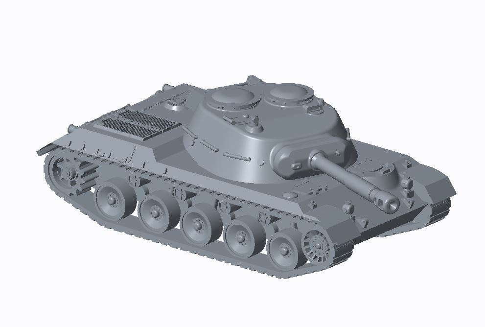 Model Kit Ww2 - Spahpanzer Ru 251 라이트 탱크 모델