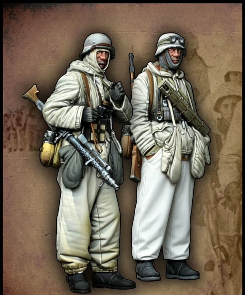Model Kit Weapons - 1/35 스케일 다이캐스트 수지 피규어 조립