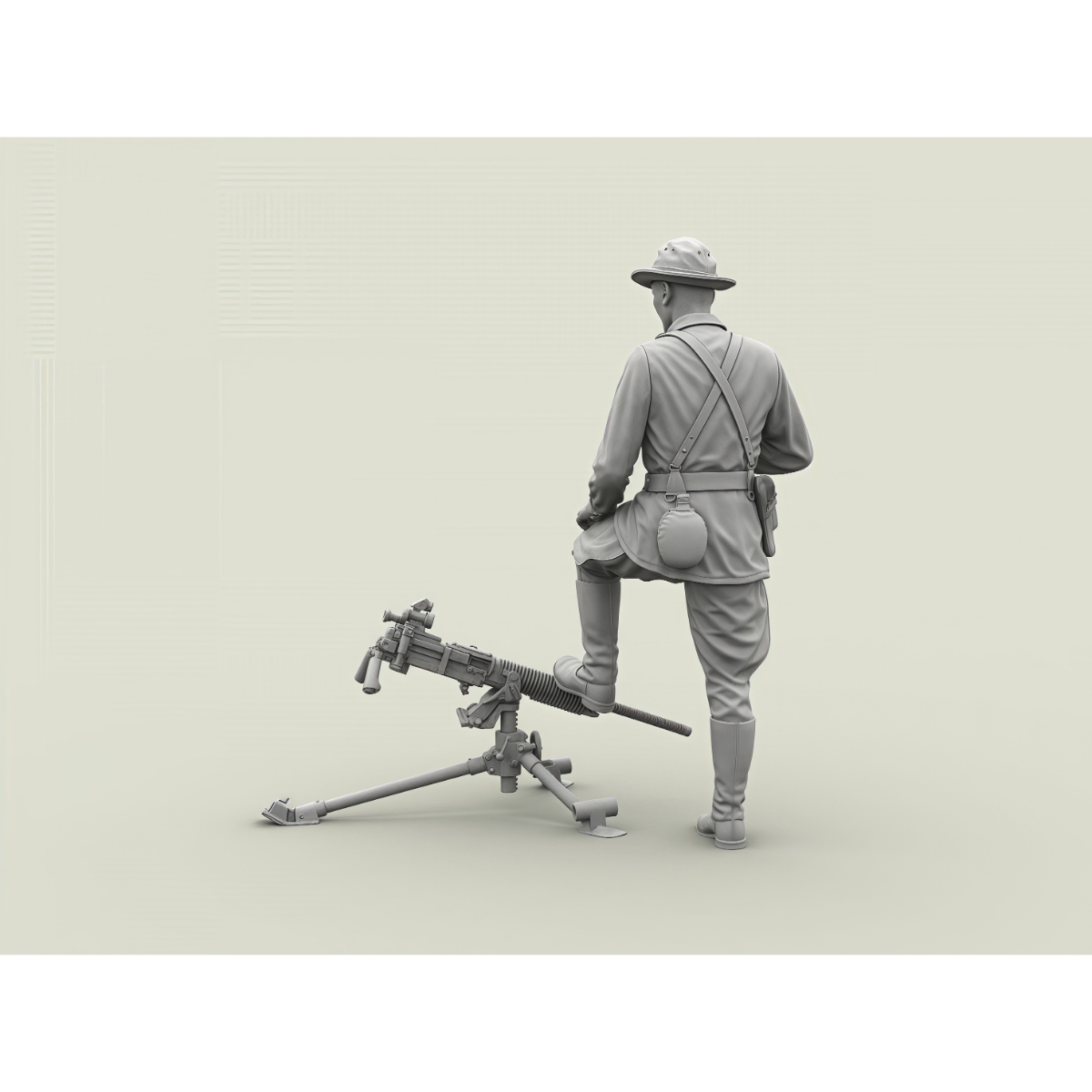 Model Kit Weapons - 1/35 스케일 레진 도색되지 않은 모델