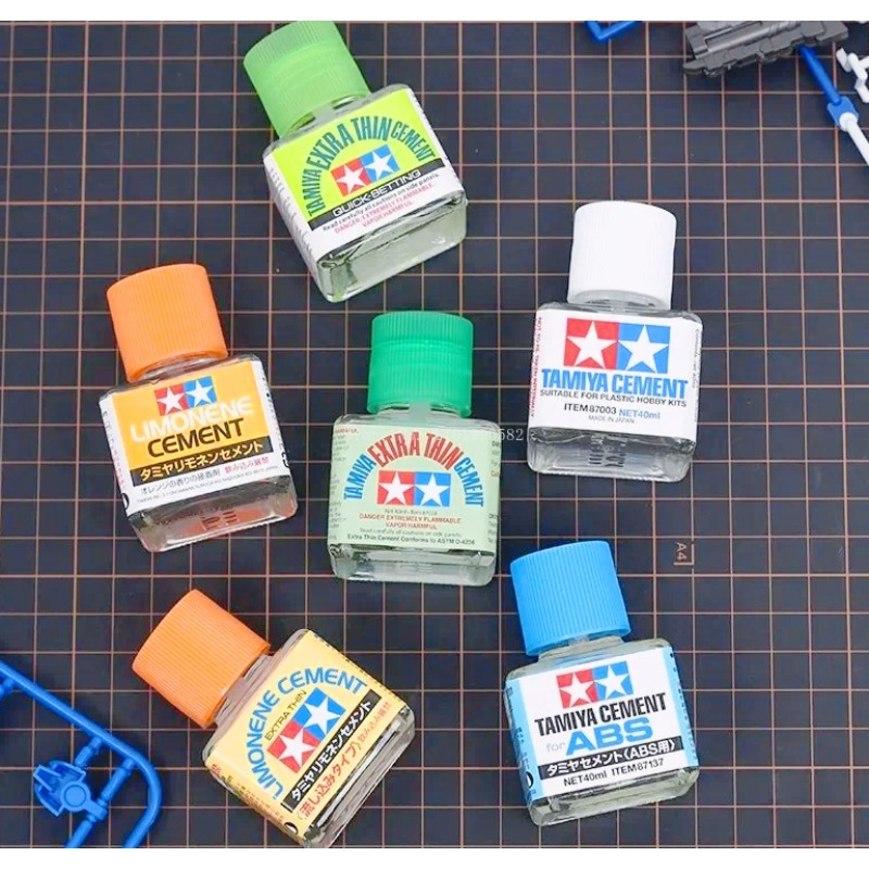 Tamiya Model Paint Set - 40ml 모델 접착제 87003/87038/87134/87182 플로우 심