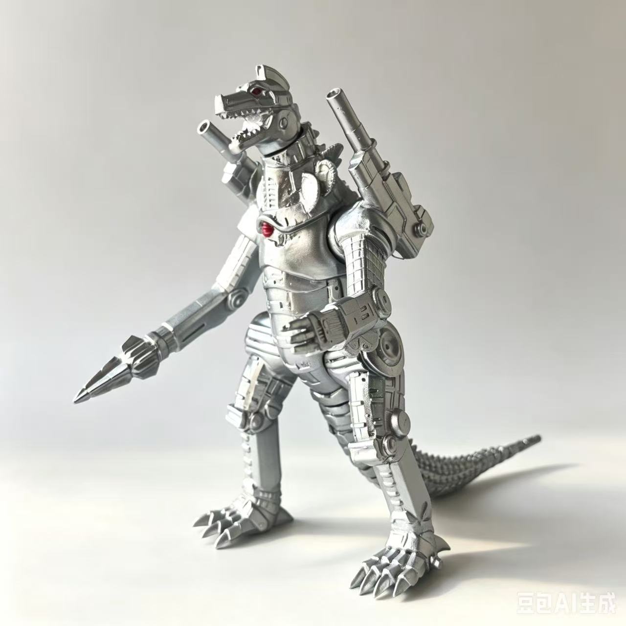 Model Kit Kiryu - 19cm 캐논 메카 고질라 시리즈 골드