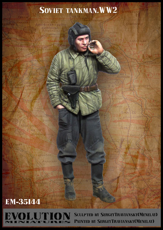 Model Kit Ww2 - 35개의 레진 모델 키트 - 2차