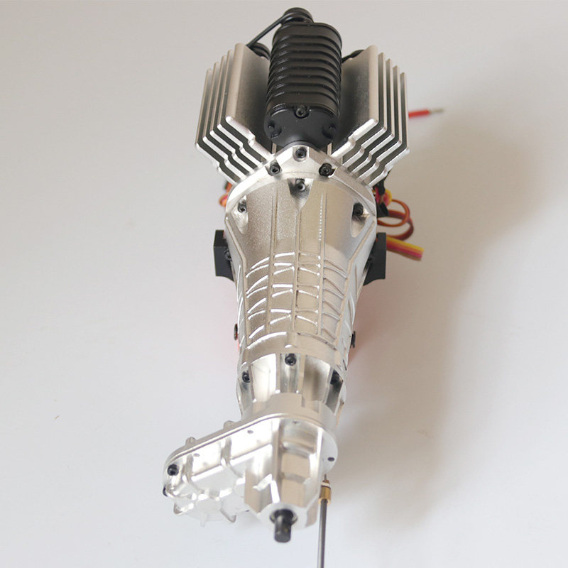 Model Kit Jdm - JDM-138 시뮬레이션 금속 엔진 2단 기어박스