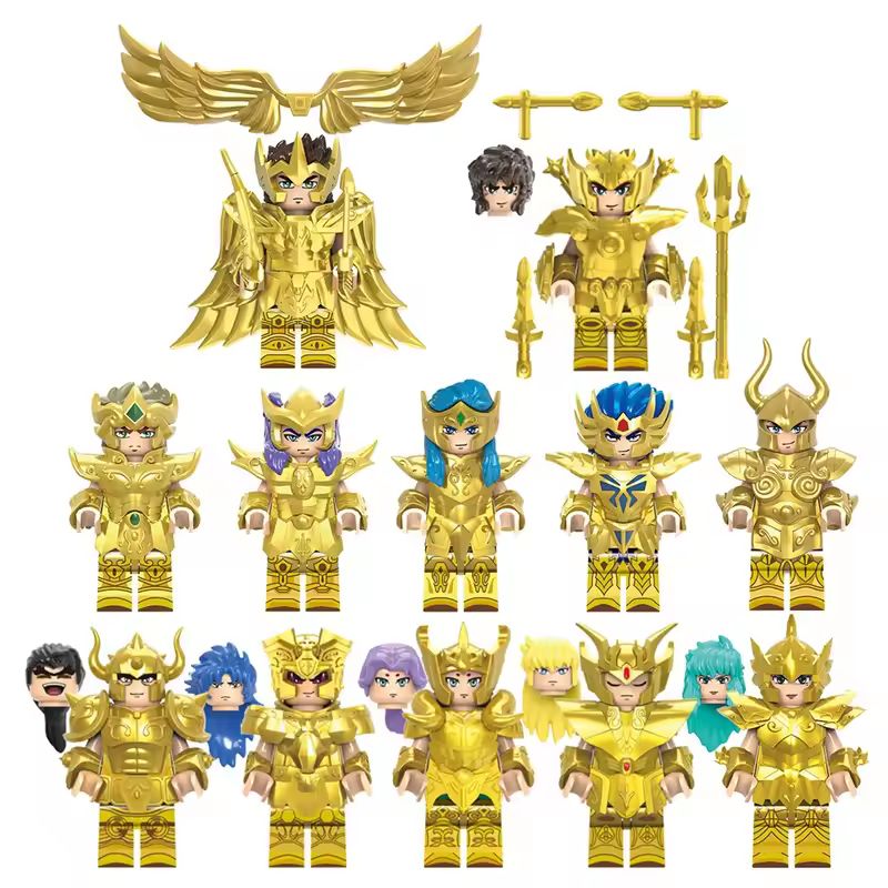 Model Kit Kiryu - 6/12 개/대 애니메이션 Saint Seiya 빌딩