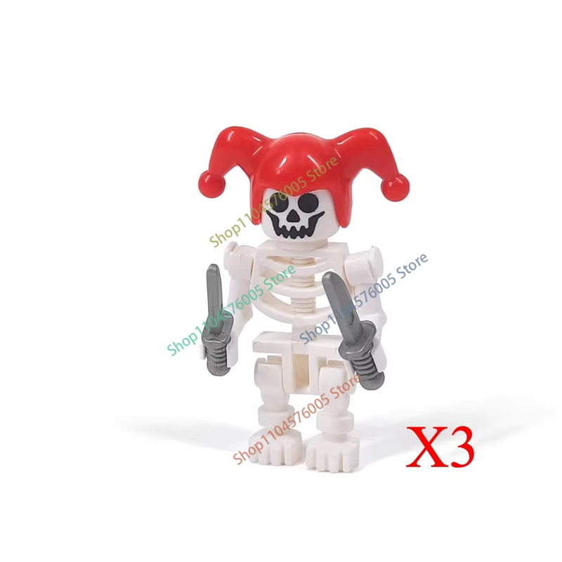 MOC 할로윈 해골 육군 미니 인형 빌딩 블록 DIY  - Model Kit Horse 리뷰 및 가격