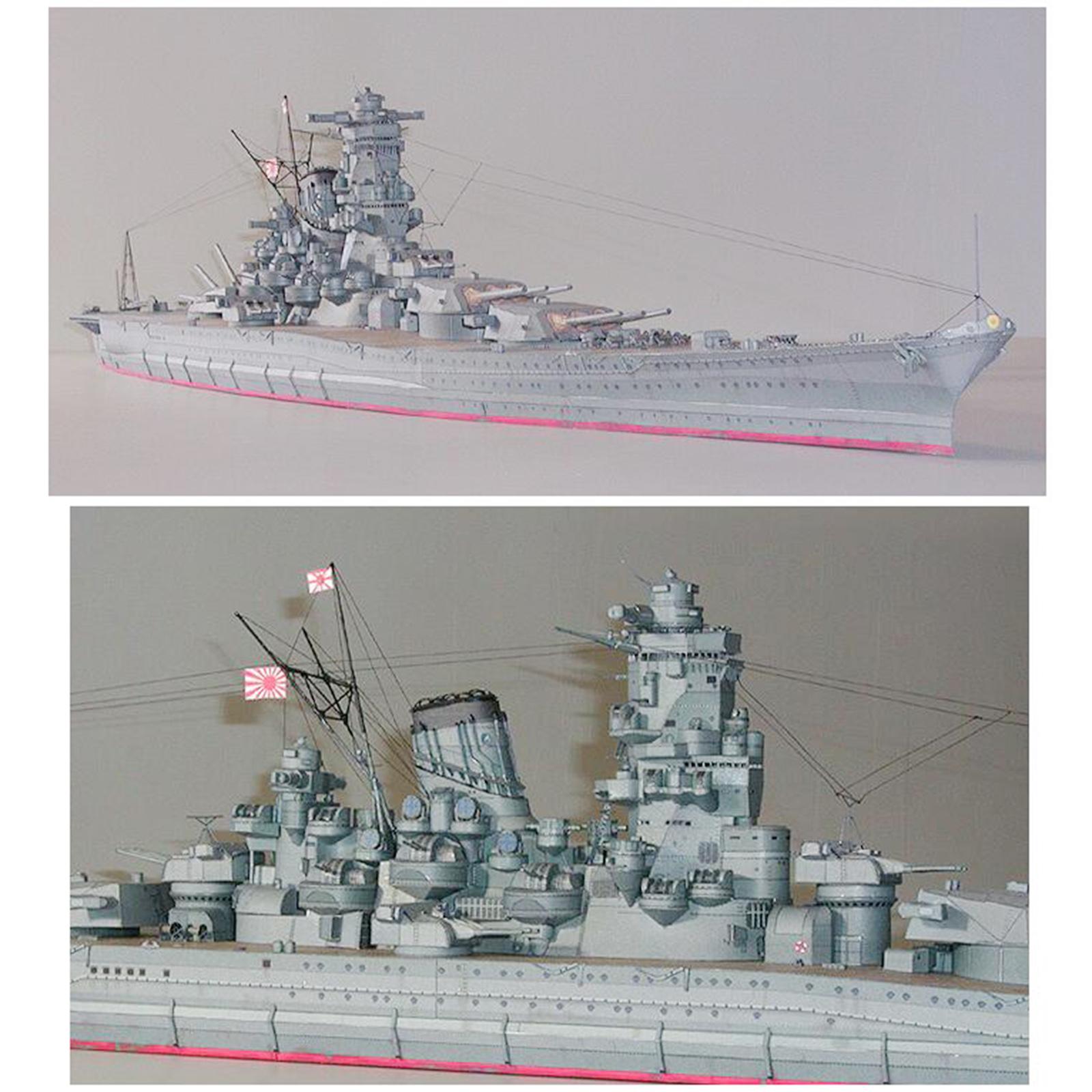 1pc WW2 야마토 해군 선박 퍼즐 DIY 종이 모델 - Model Kit Ww2 리뷰 및 가격
