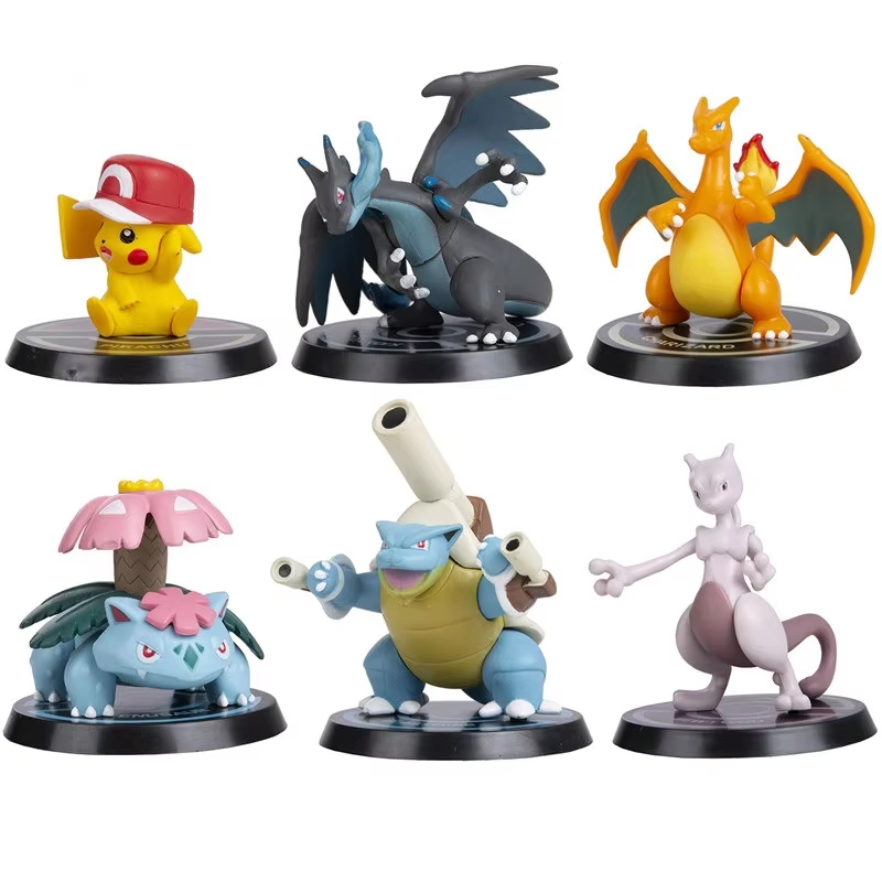 포켓몬 6개 세트 애니메이션 피규어 피카츄 6-7cm  - Model Kit Rayquaza 리뷰 및 가격