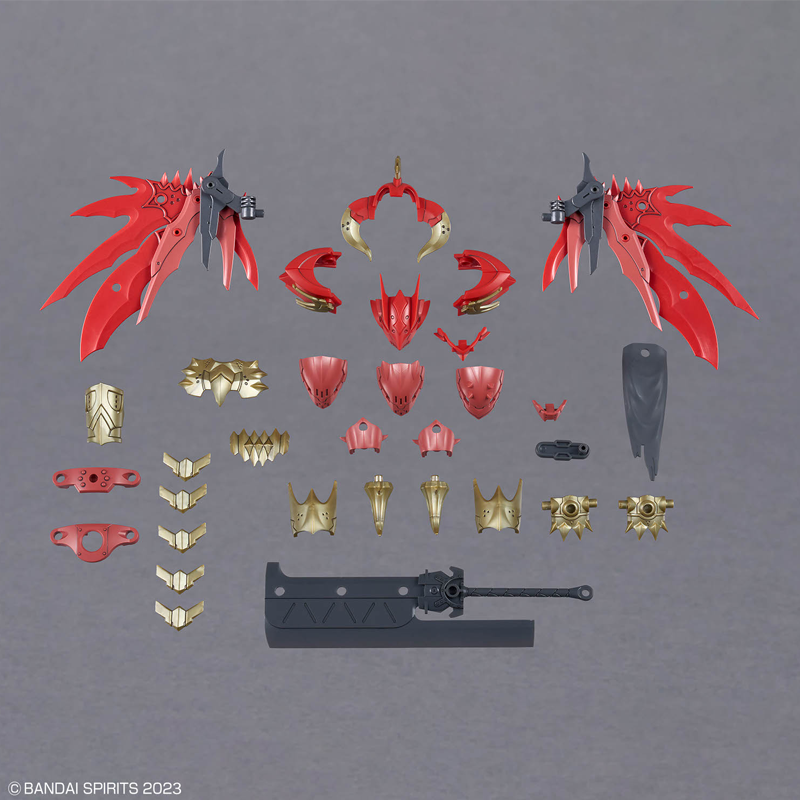 재고 있음 반다이 오리지널 정품 모바일 슈트 30MF  - Model Kit Fire Lord 리뷰 및 가격