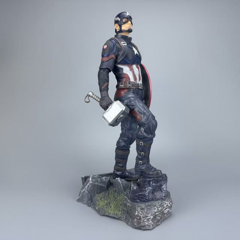 43cm 마블 캡틴 아메리카 더블 헤드 스컬프트 액션  - Model Kit Batman 리뷰 및 가격