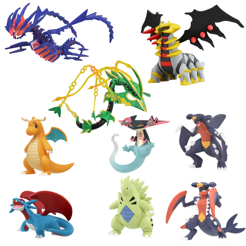 오리지널 다카라 토미 드래곤 타입 포켓몬 피규어 드래가 - Model Kit Rayquaza 리뷰 및 가격