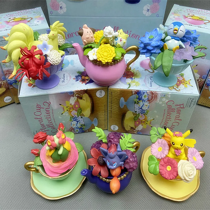포켓몬 미니어처 플라워 컵 장면 블라인드 박스 장난감  - Model Kit Pokemon 리뷰 및 가격