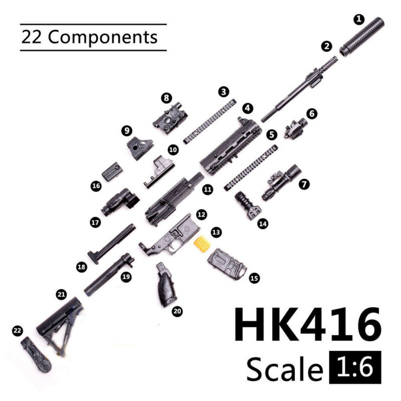 1:6 스케일 장난감 미니 총기 모델 M134 MG42 - Model Kit Weapons 리뷰 및 가격