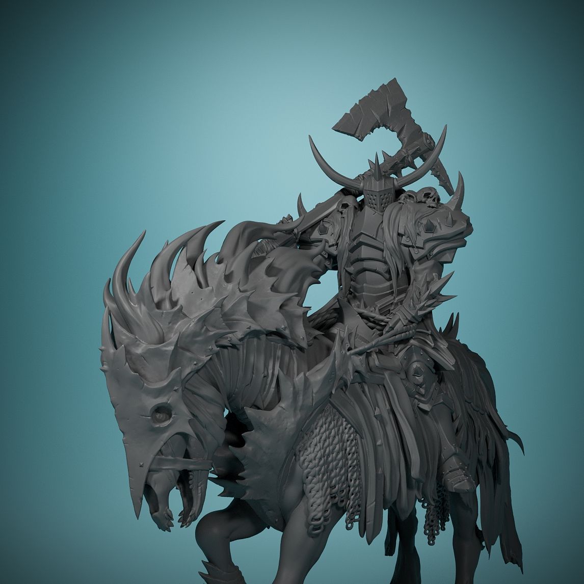 80mm 다크 나이트 데스 호스 보드 게임 체스 조각  - Model Kit Horse 리뷰 및 가격