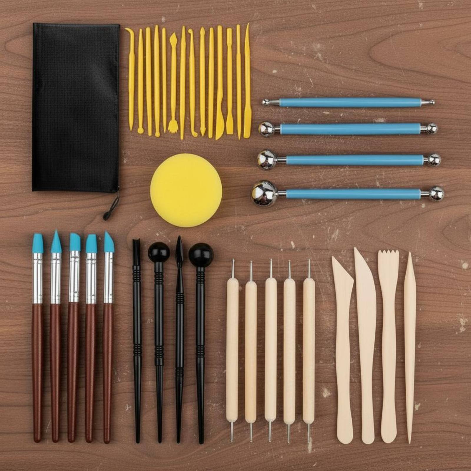 38개 세트 38피스 점토 모델링 키트 오래 지속되는  - Model Kit Tools 리뷰 및 가격