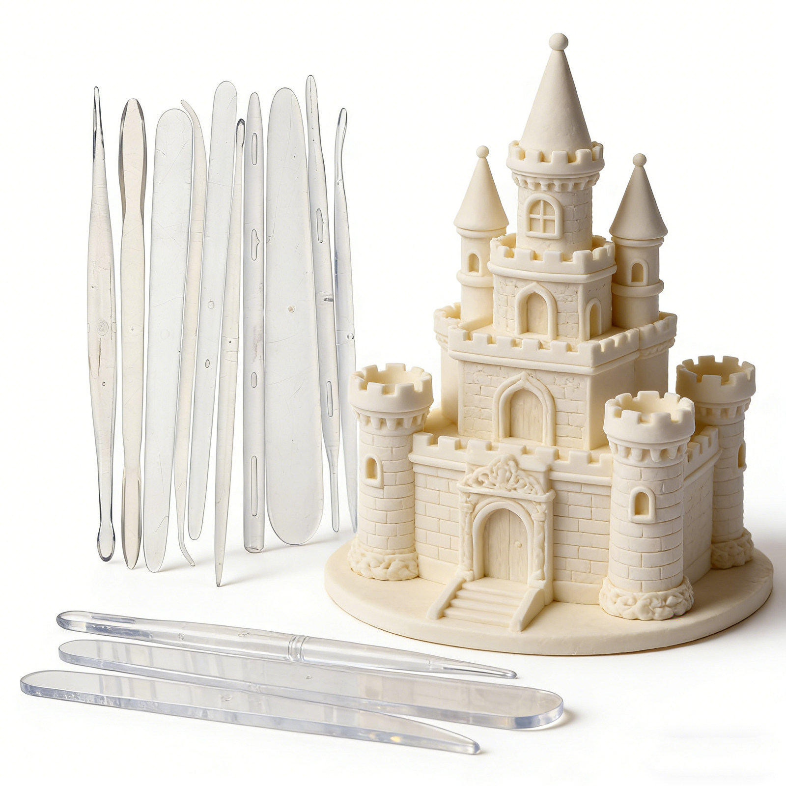 1세트 클레이 조각 도구 세트 플라스틱 퐁당 조각 도구 - Model Kit Tools 리뷰 및 가격