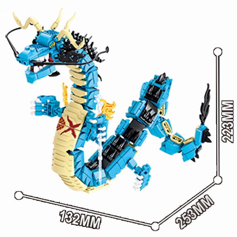 8in1 원피스 빌딩 블록 블루 드래곤 카이도 DIY  - Model Kit Ixchel 리뷰 및 가격