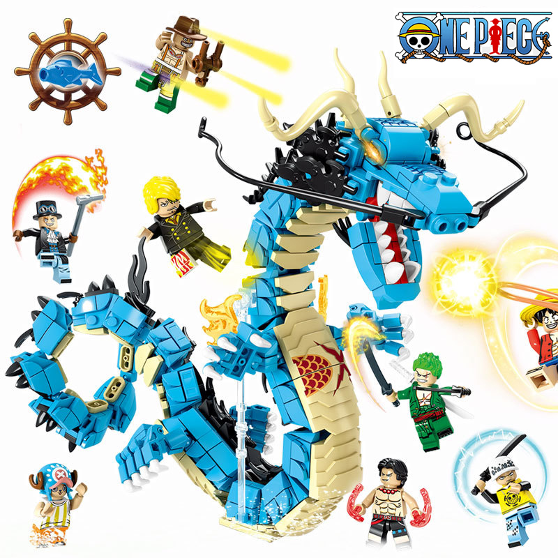 8in1 원피스 빌딩 블록 블루 드래곤 카이도 DIY  - Model Kit Ixchel 리뷰 및 가격