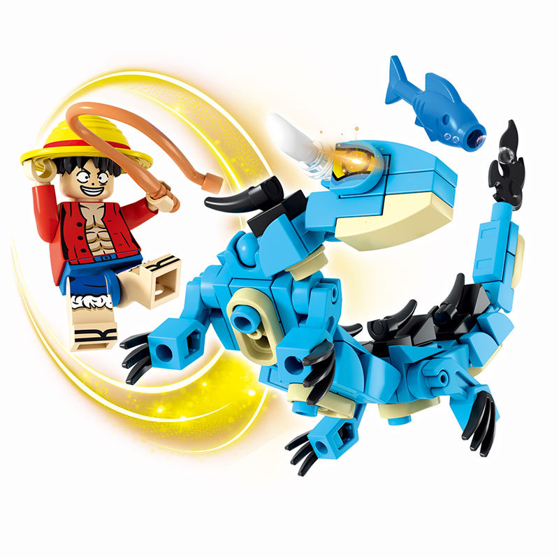 8in1 원피스 빌딩 블록 블루 드래곤 카이도 DIY  - Model Kit Ixchel 리뷰 및 가격
