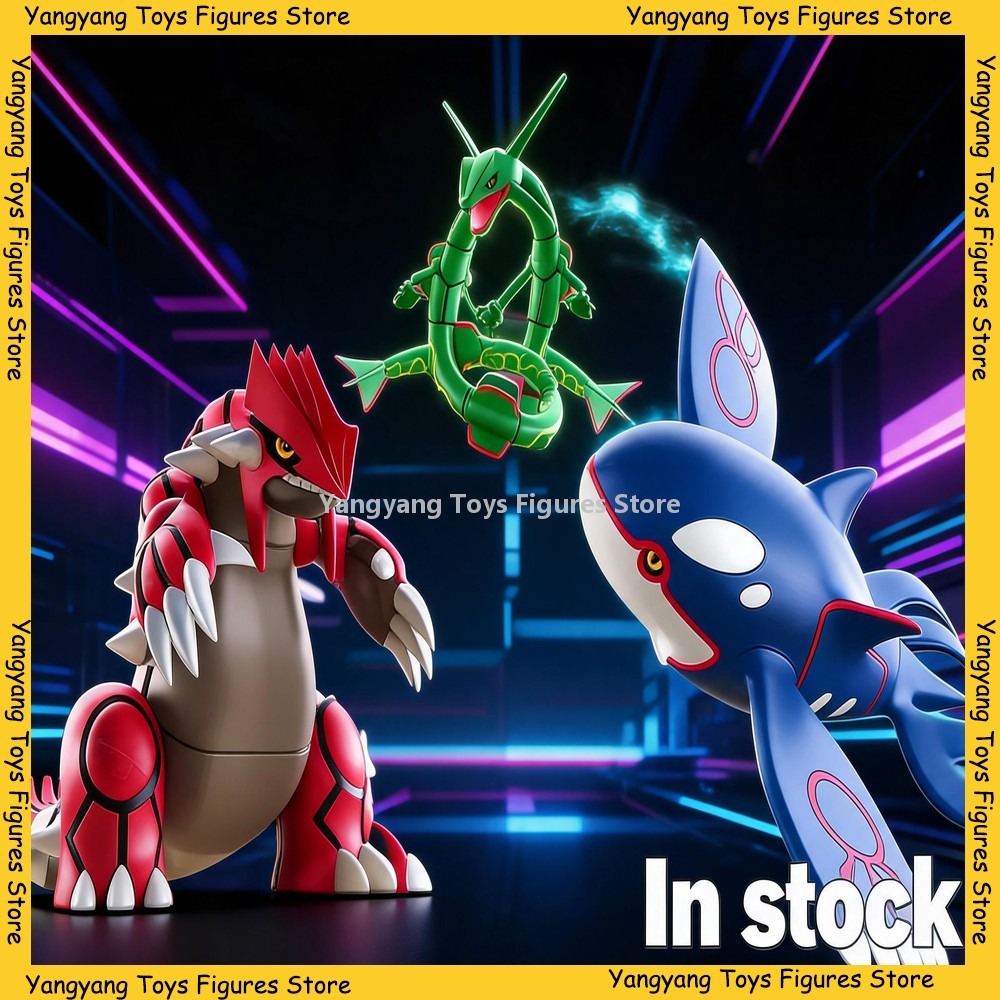 반다이 오리지널 포켓몬 스케일 월드 호엔 지역 그로돈  - Model Kit Rayquaza 리뷰 및 가격