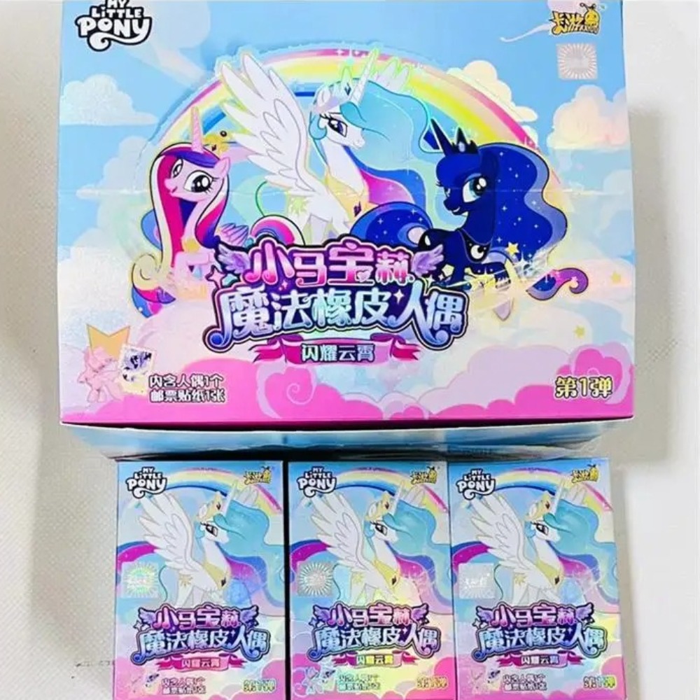 귀여운 만화 말 헤어 스타일링 고무 블라인드 박스, 소 - Model Kit Horse 리뷰 및 가격