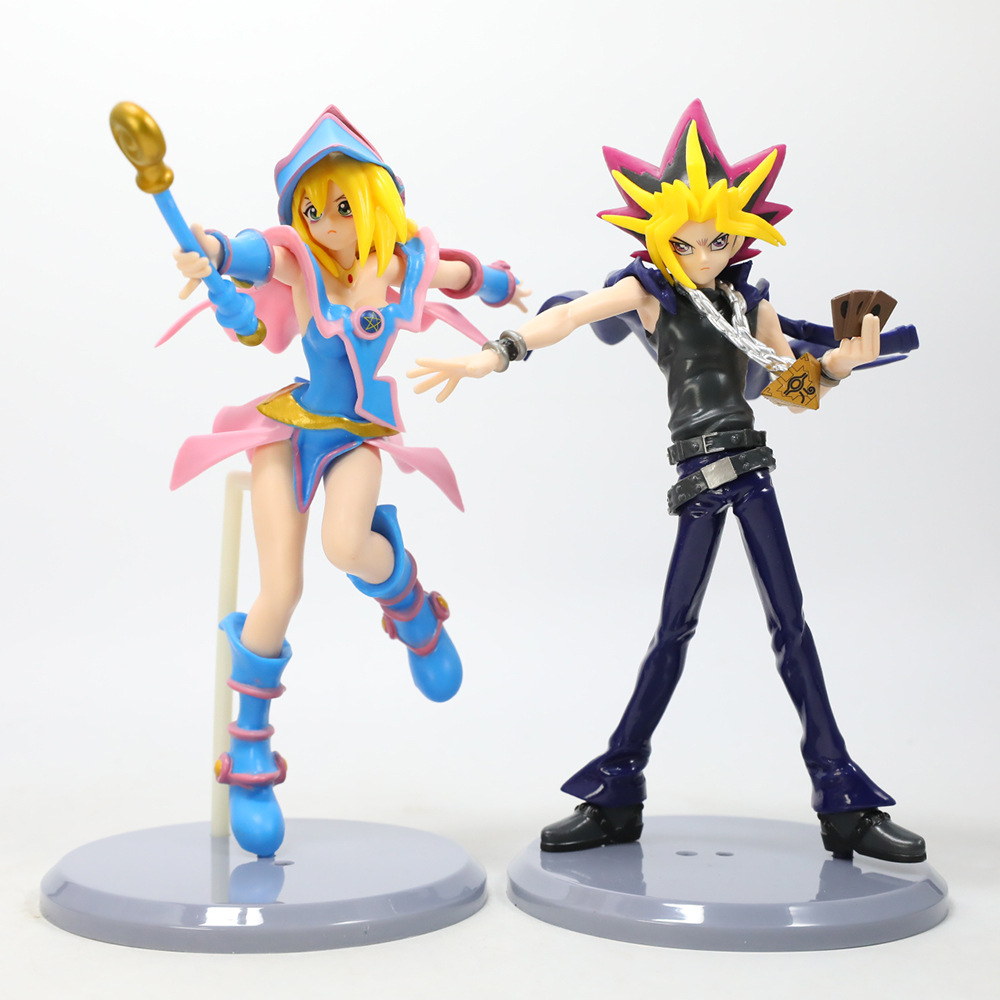 애니메이션 유희왕! 액션 피규어 무토 유기 블랙 매지션 - Model Kit Yugioh Bandai 리뷰 및 가격
