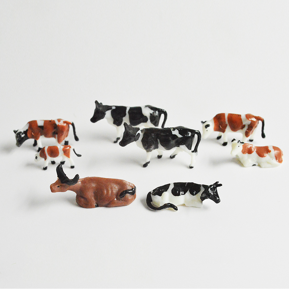 규모 1:87 소형 암소 모델 ABS 플라스틱 동물 가 - Model Kit Horse 리뷰 및 가격