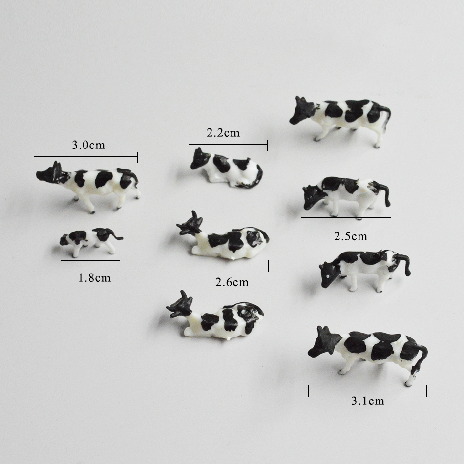 규모 1:87 소형 암소 모델 ABS 플라스틱 동물 가 - Model Kit Horse 리뷰 및 가격
