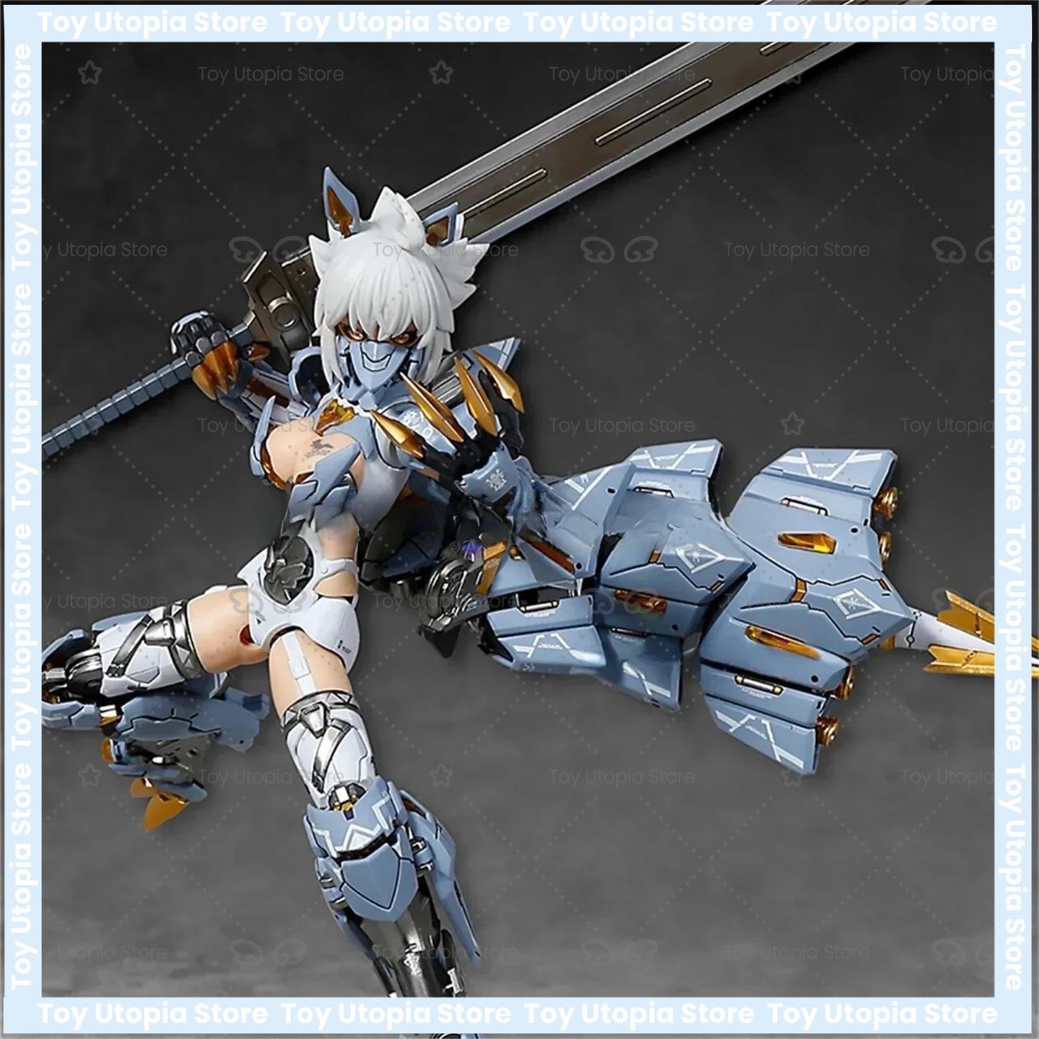 누크 매트릭스 사이버 포레스트 판타지 걸 매드 울프 캐 - Model Kit Nuke Matrix 리뷰 및 가격