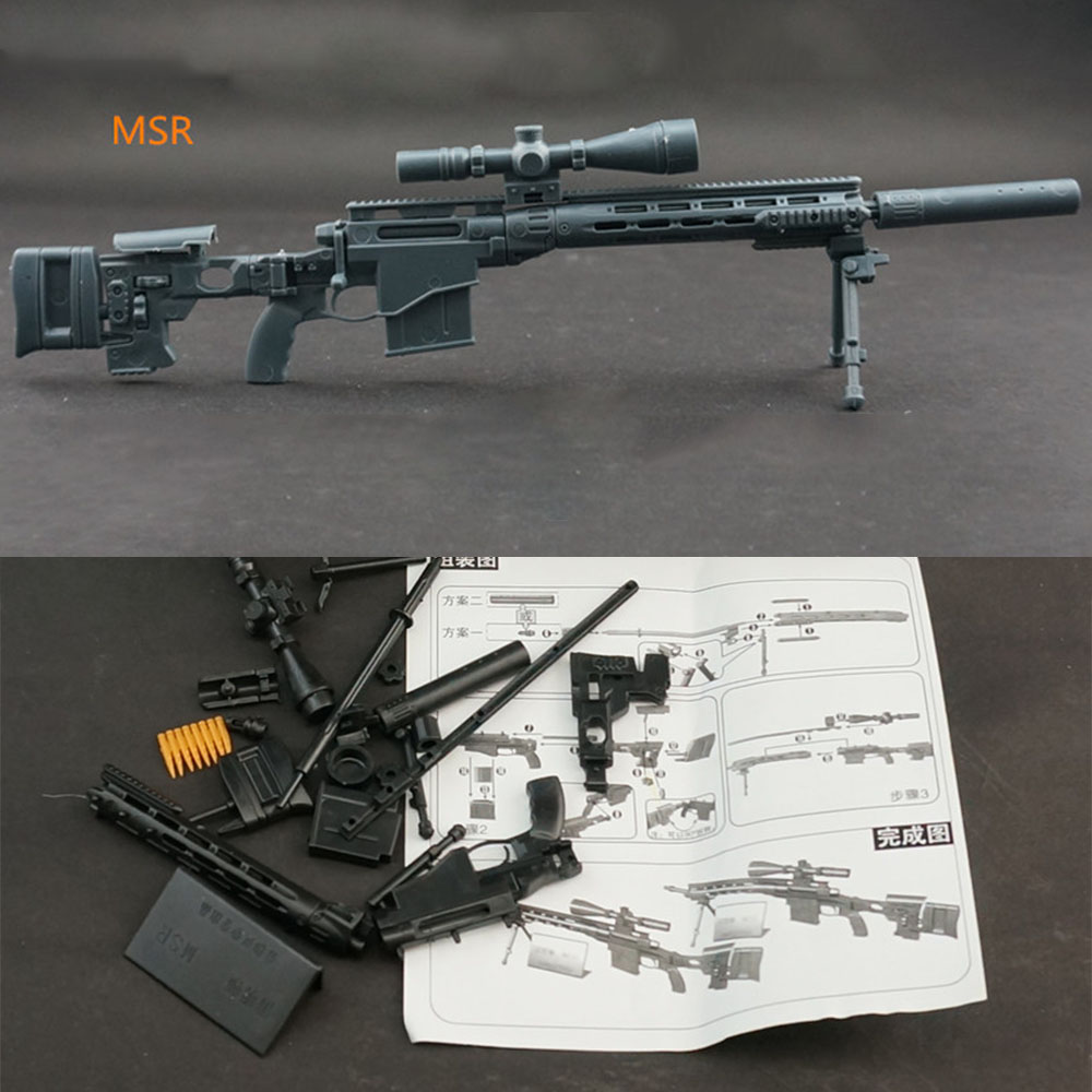1/6 스케일 레밍턴 MSR 모듈러 스나이퍼 라이플 모 - Model Kit Weapons 리뷰 및 가격