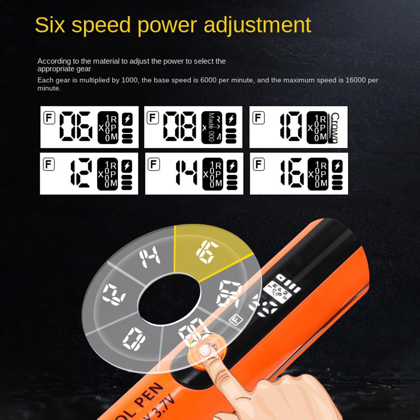 무선 로터리 공구 키트 6단 속도 조절 충전식 드릴 펜 - Model Kit Tools 리뷰 및 가격