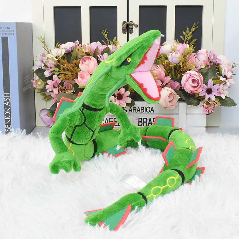 포켓몬 레이쿠자 봉제 인형 부드러운 동물 뜨거운 장난감 - Model Kit Rayquaza 리뷰 및 가격